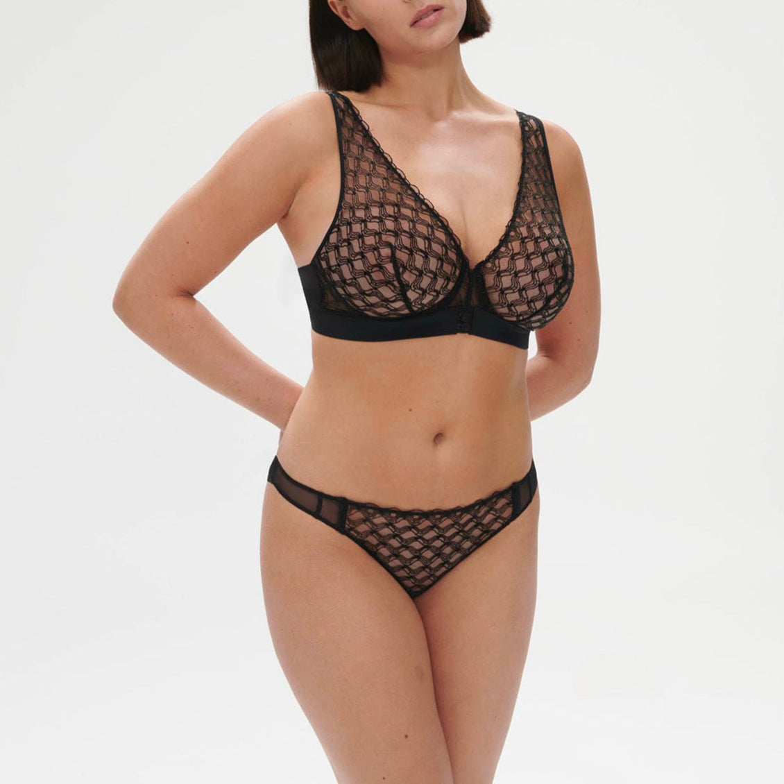 Soutien-Gorge Rose - Noir
