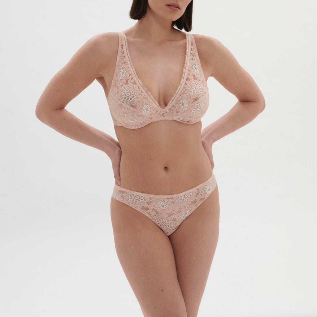 Soutien-Gorge Festive - Rose