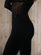 Pantalón Ajustado Negro