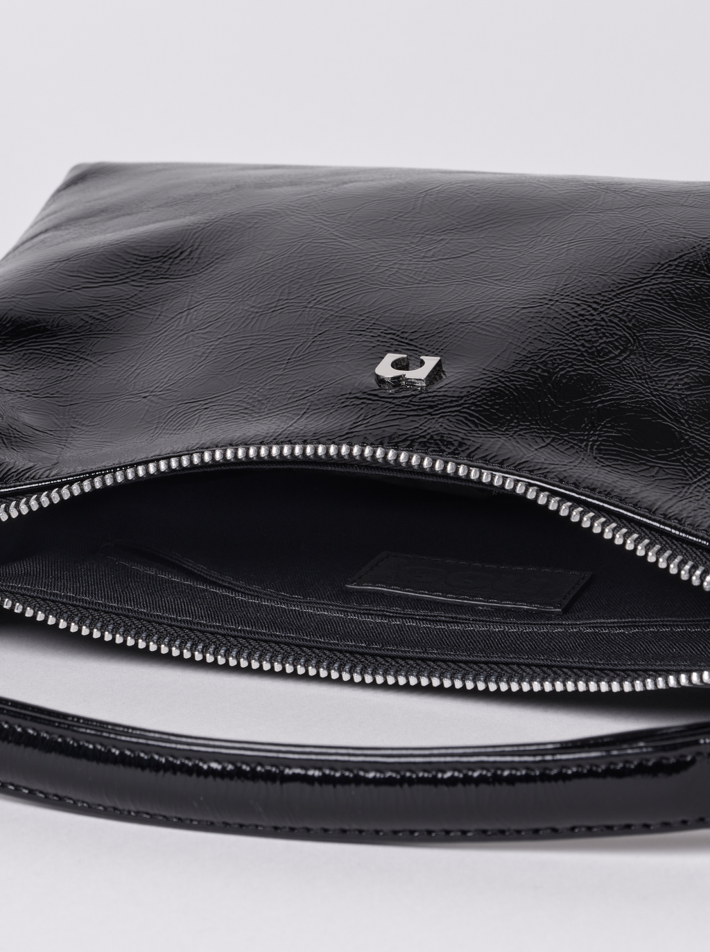 Black Baguette Bag