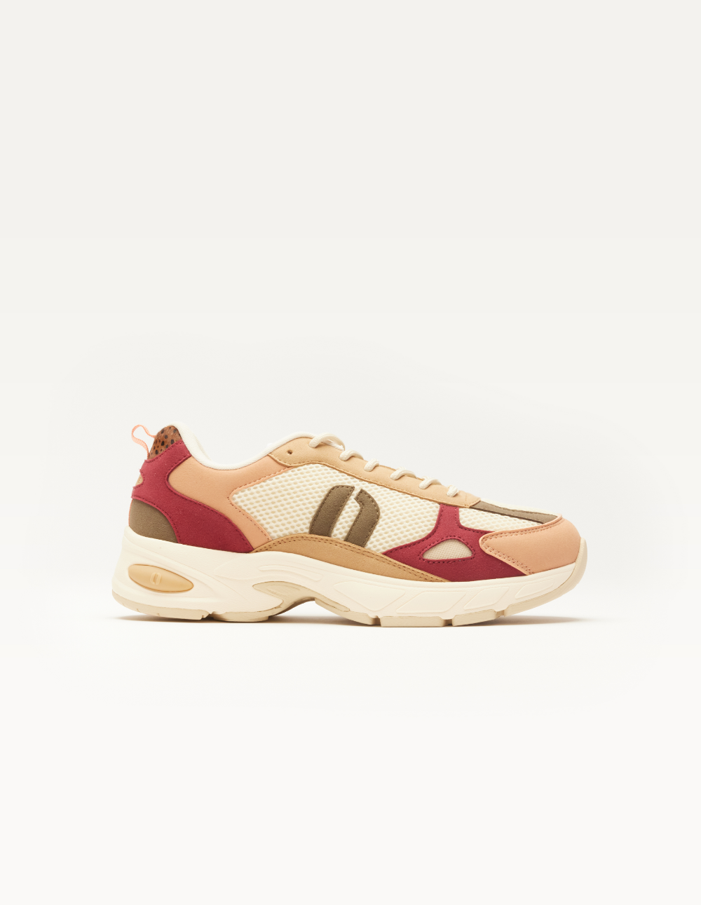 Zapatillas Maé Low - Melocotón Caqui Beige - Mujer