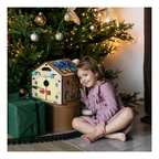 Busy Board Wooden Educational Playhouse – Mini