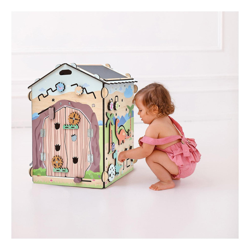 Busy Board Dino Educational Playhouse With Lighting