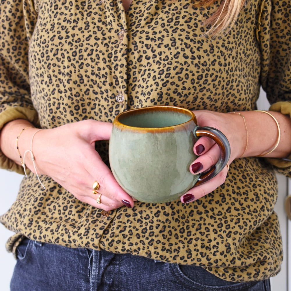 Grand Mug - Vert Rivage