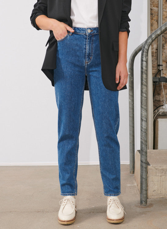 Maison Standards - Maison Standars - Jean Regular FranÃ§oise - Bleu - Femme