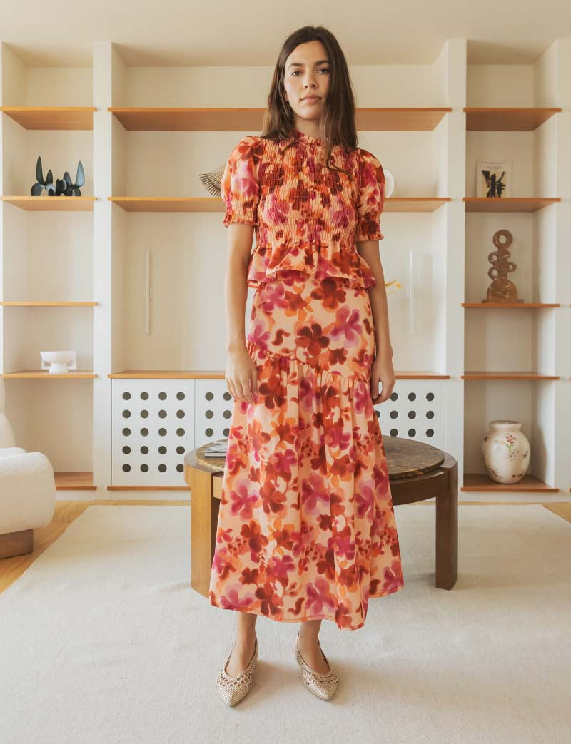 Blommig topp Paloma