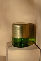Cave - Table D'Appoint - Fer - Vert