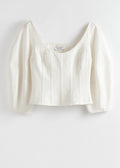 Blouse La Clare - Blanche