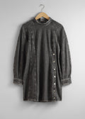 Robe Pa Etienna Denim Dress Speed - Grise