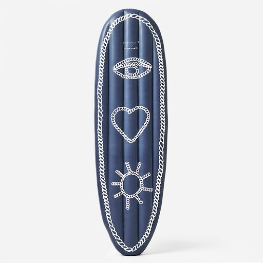 Colchón inflable de surf para adultos I Love Sun - Azul