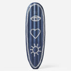 Colchón inflable de surf para adultos I Love Sun - Azul