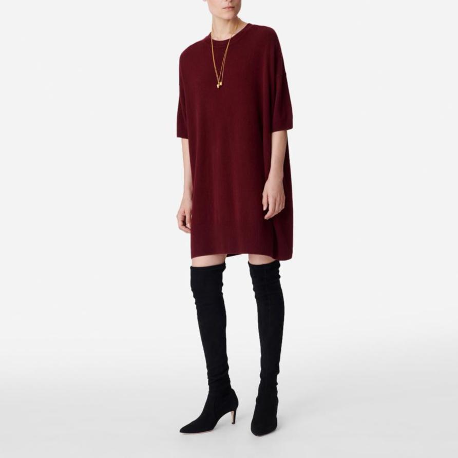 Vestido Bleuet - Burdeos
