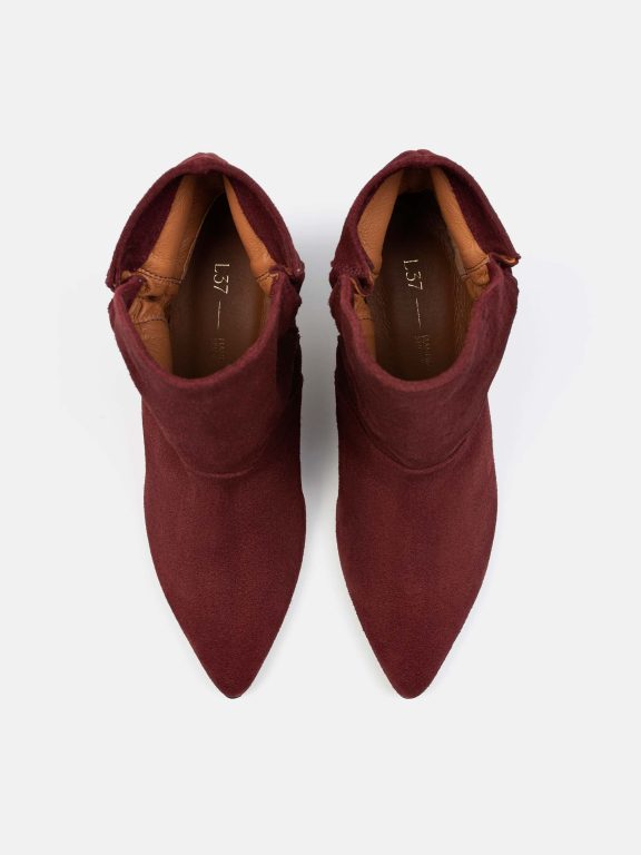 Bottines Make Me Like You - Bordeaux