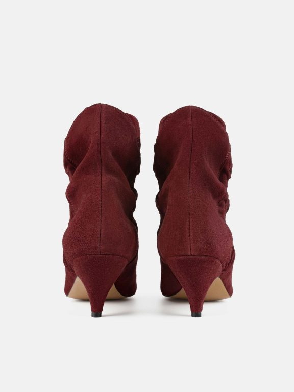 Bottines Make Me Like You - Bordeaux