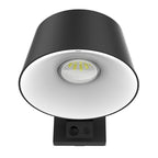Loopin - Aplique Solar Decorativo - Acero - Negro
