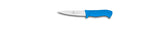 De Buyer – Thermo - Umspritztes Abstechmesser - Edelstahl - Blau, Spickmesser mit Klinge aus Edelstahl und blauem Griff