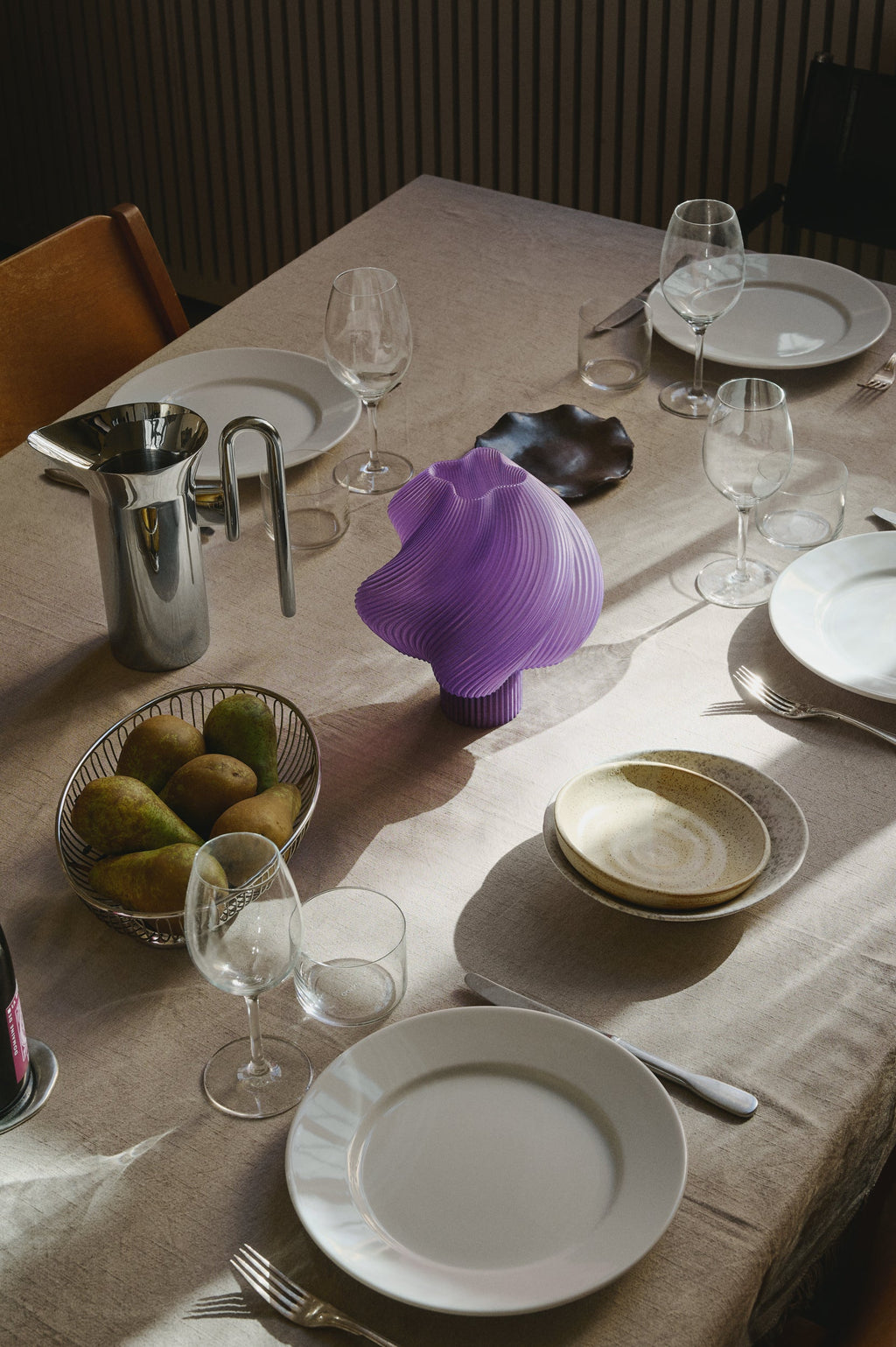 Lampada Da Tavolo Soft Serve - Portable - Lavender Sorbet