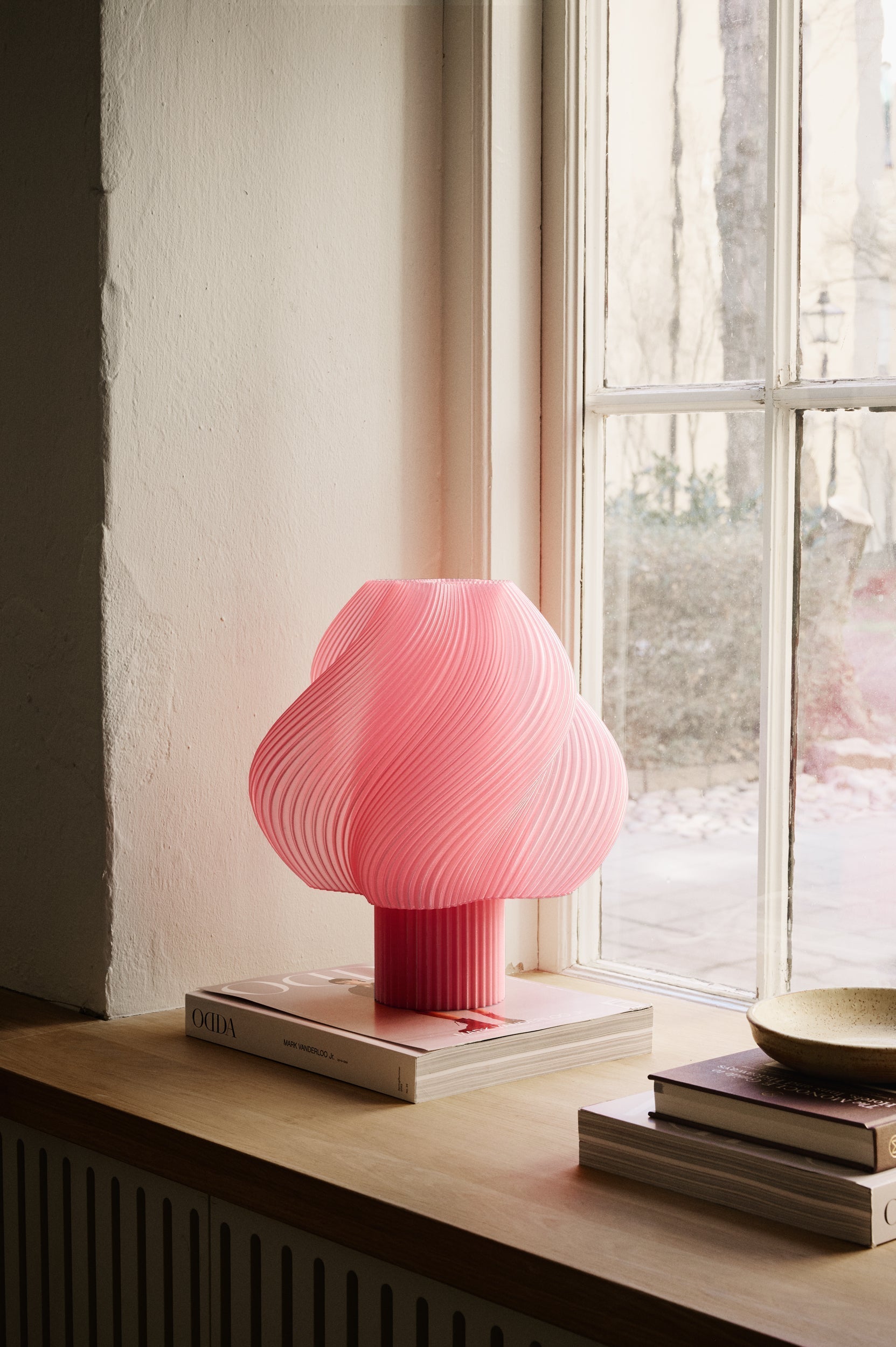 Soft Serve Table Lamp - Large - Peach Sorbet