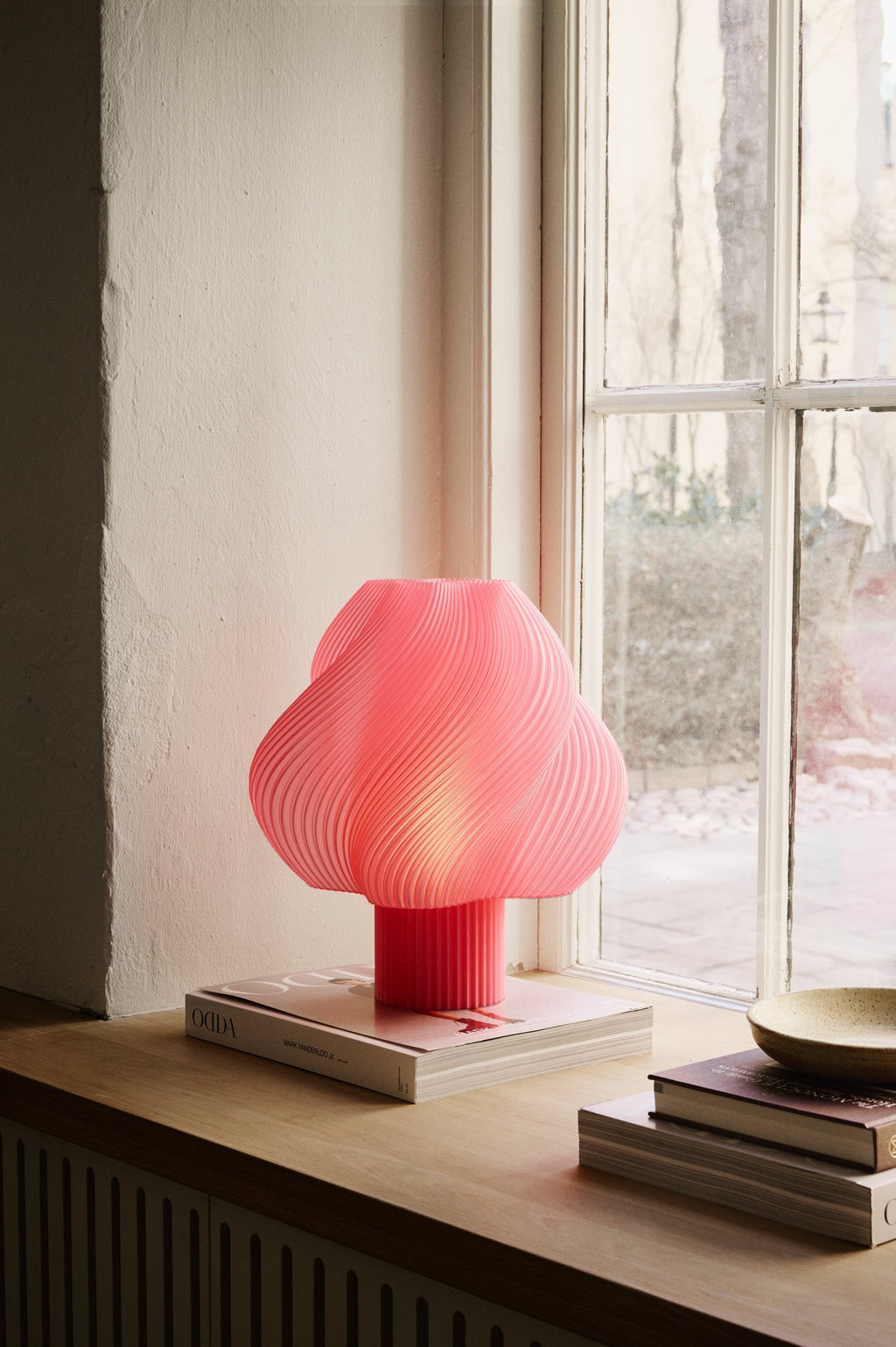 Soft Serve Table Lamp - Large - Peach Sorbet