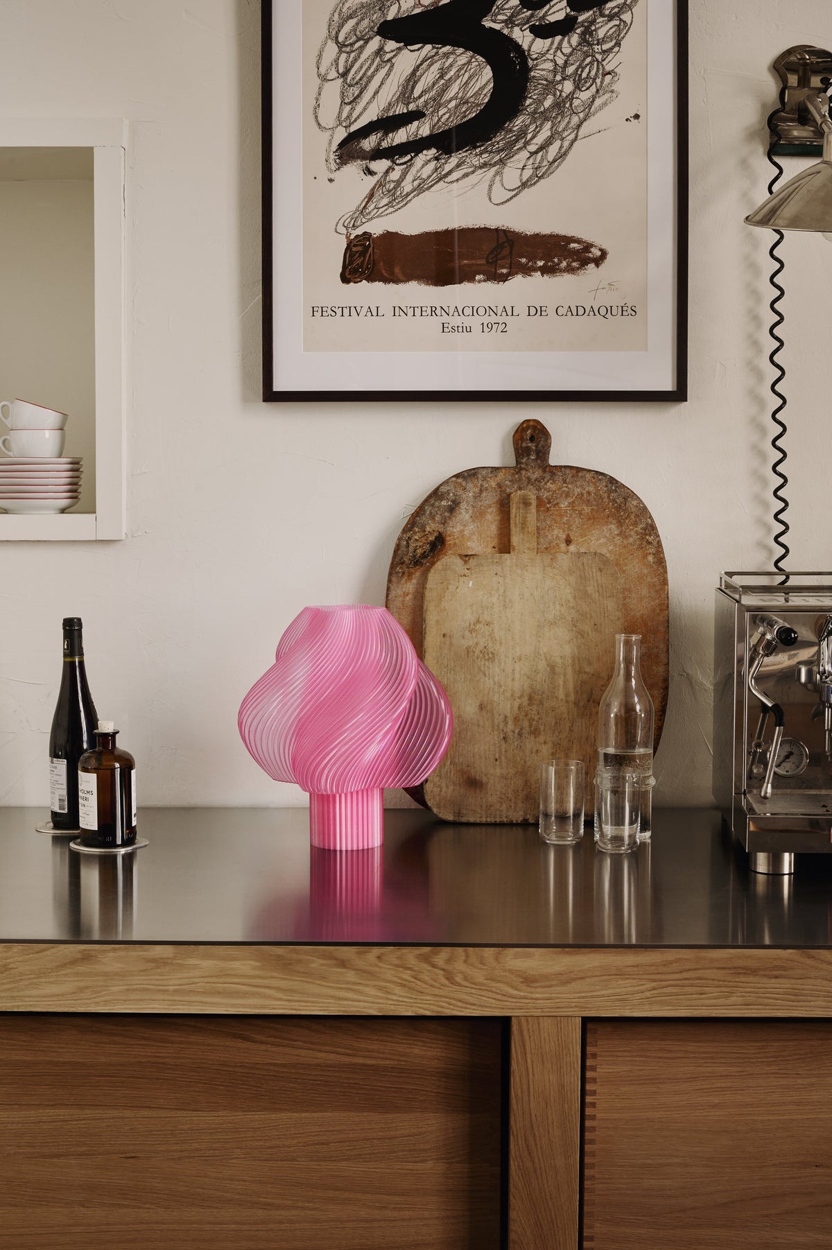 Soft Serve Table Lamp - Grande - Rose Sorbet