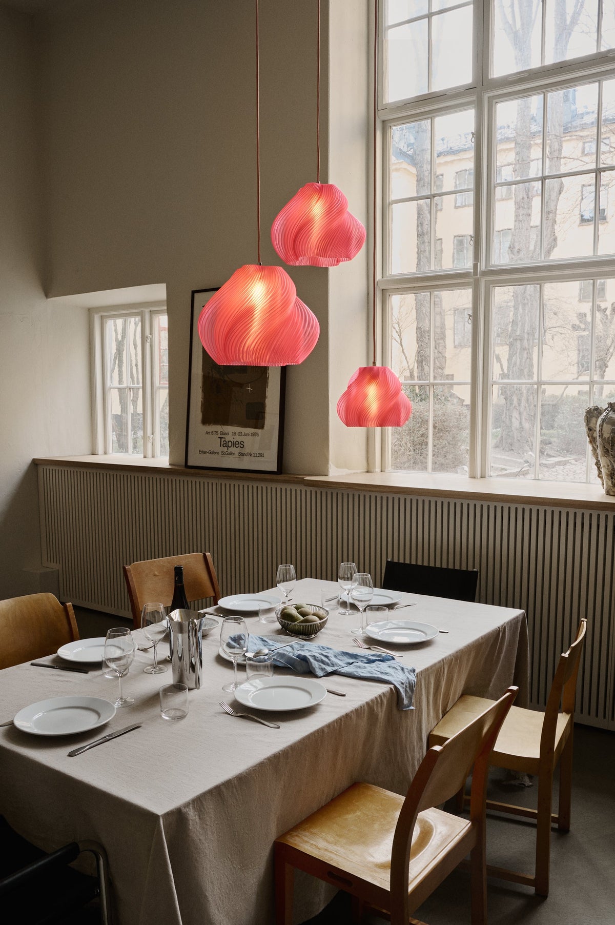 Soft Serve Pendant Light 01 - Peach Sorbet