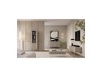 Mathilde - Mueble vitrina de 2 puertas - Patas doradas