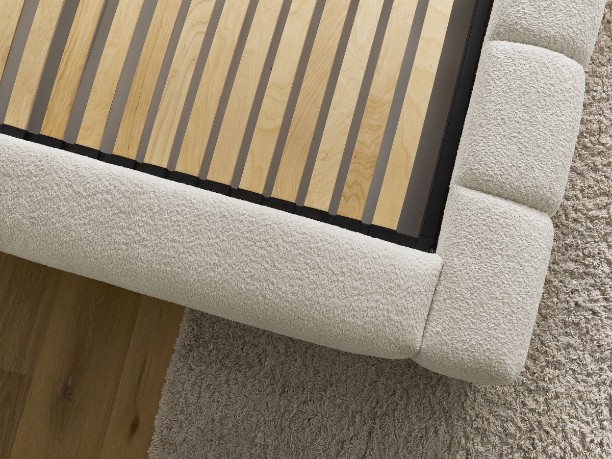 Denali - Storage Bed - Bouclé Fabric