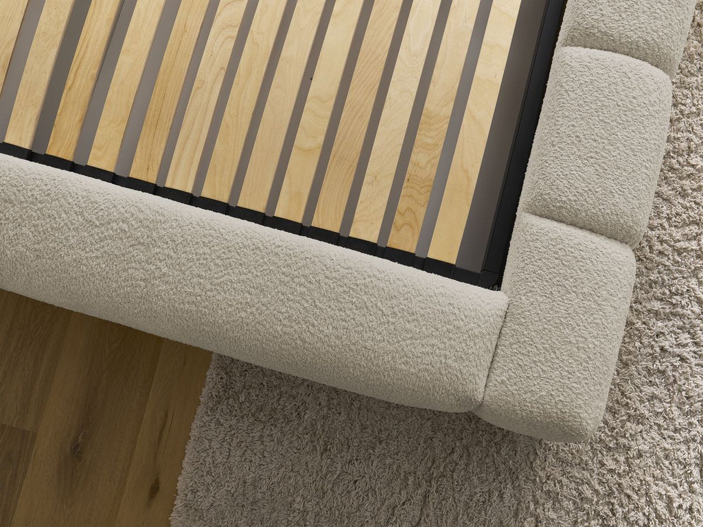 Denali - Storage Bed - Bouclé Fabric