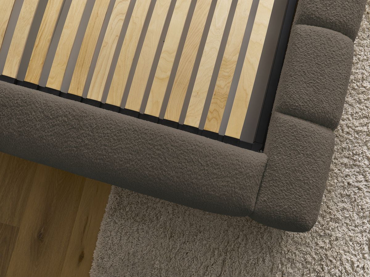 Denali - Storage Bed - Bouclé Fabric