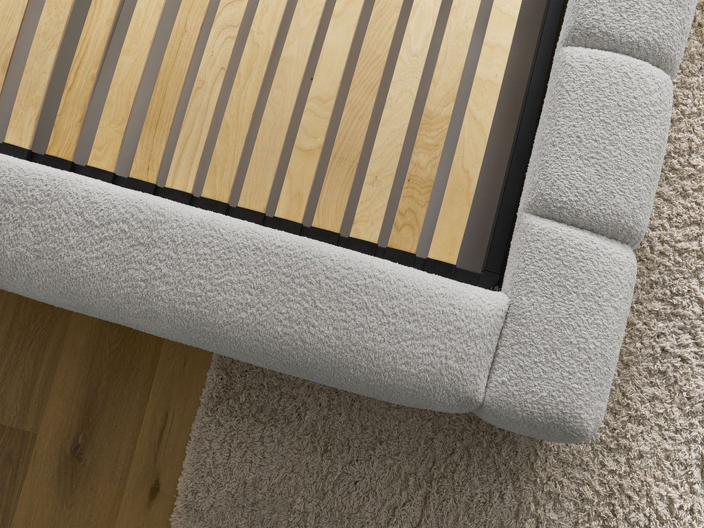 Denali - Storage Bed - Bouclé Fabric