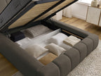 Denali - Storage Bed - Bouclé Fabric