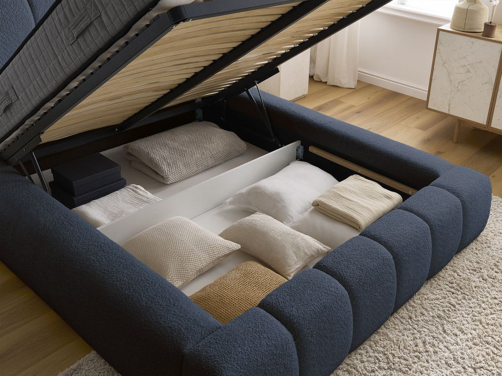 Denali - Storage Bed - Bouclé Fabric