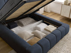 Denali - Storage Bed - Bouclé Fabric