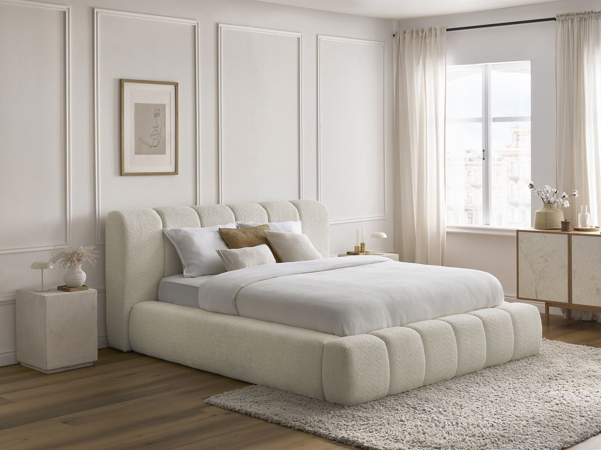 Denali - Storage Bed - Bouclé Fabric
