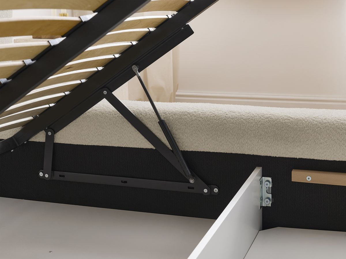 Denali - Storage Bed - Bouclé Fabric