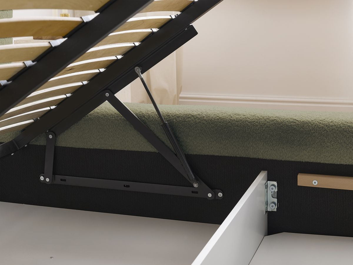 Denali - Storage Bed - Bouclé Fabric