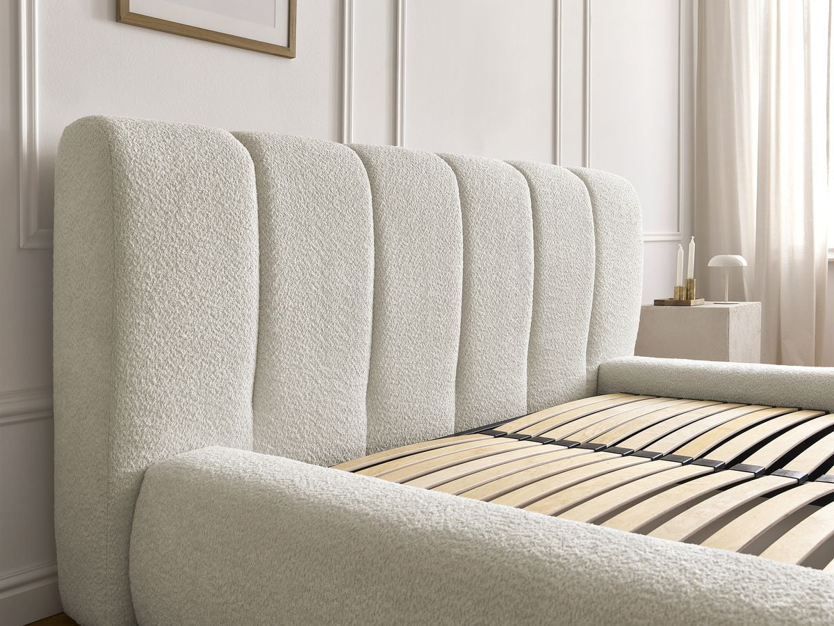 Denali - Storage Bed - Bouclé Fabric