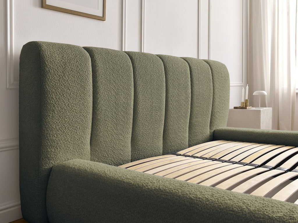 Denali - Storage Bed - Bouclé Fabric