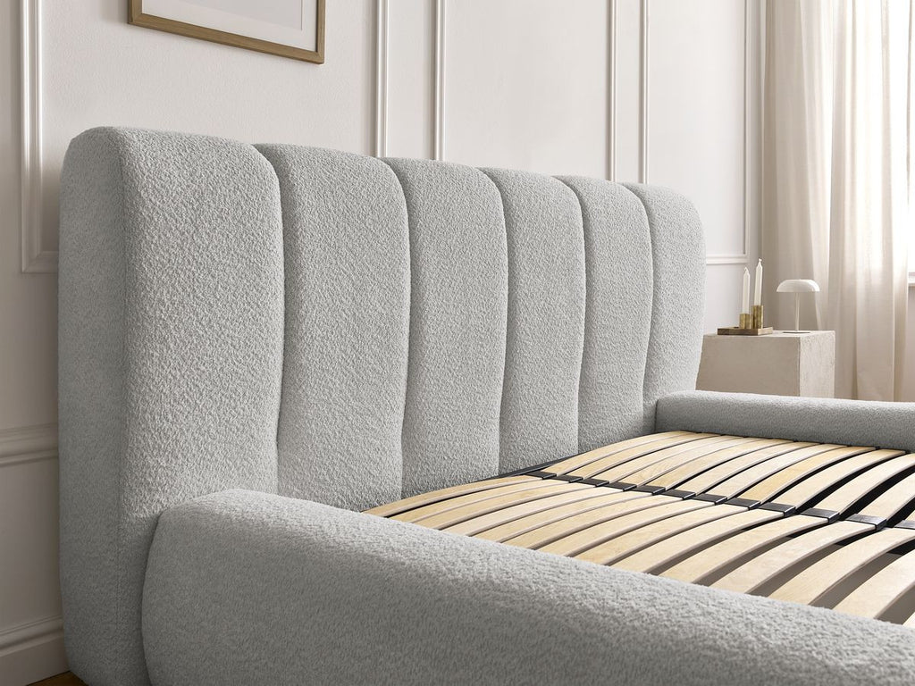 Denali - Storage Bed - Bouclé Fabric
