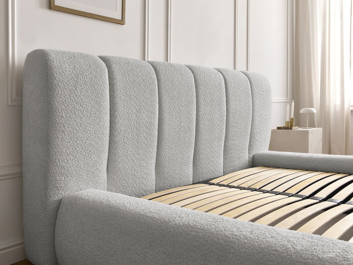 Denali - Storage Bed - Bouclé Fabric