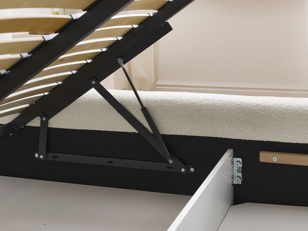Denali - Storage Bed - Bouclé Fabric