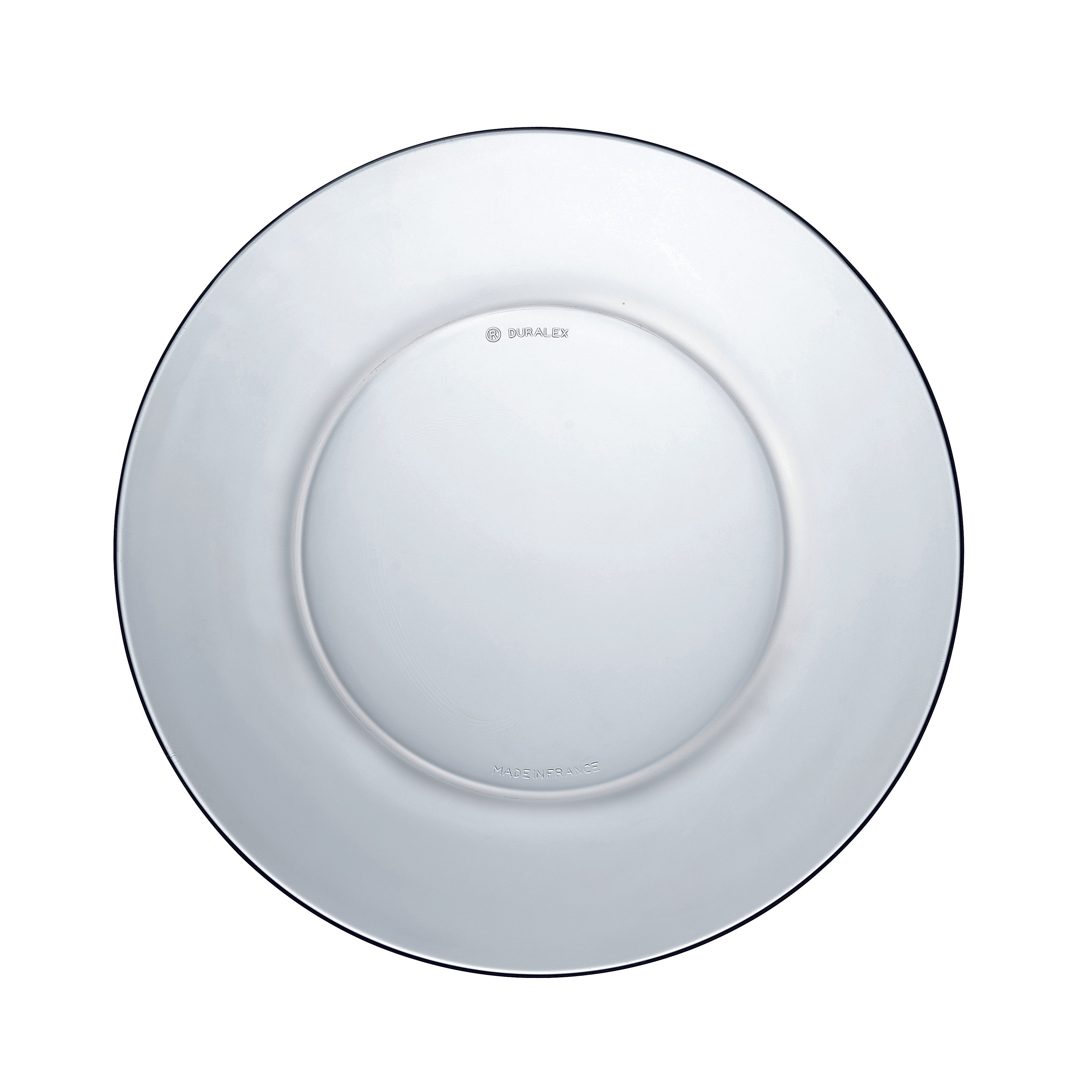 Pack De 6 Assiettes Lys - Transparent - 19Cm
