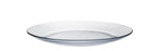 Pack De 6 Assiettes Lys - Transparent - 19Cm