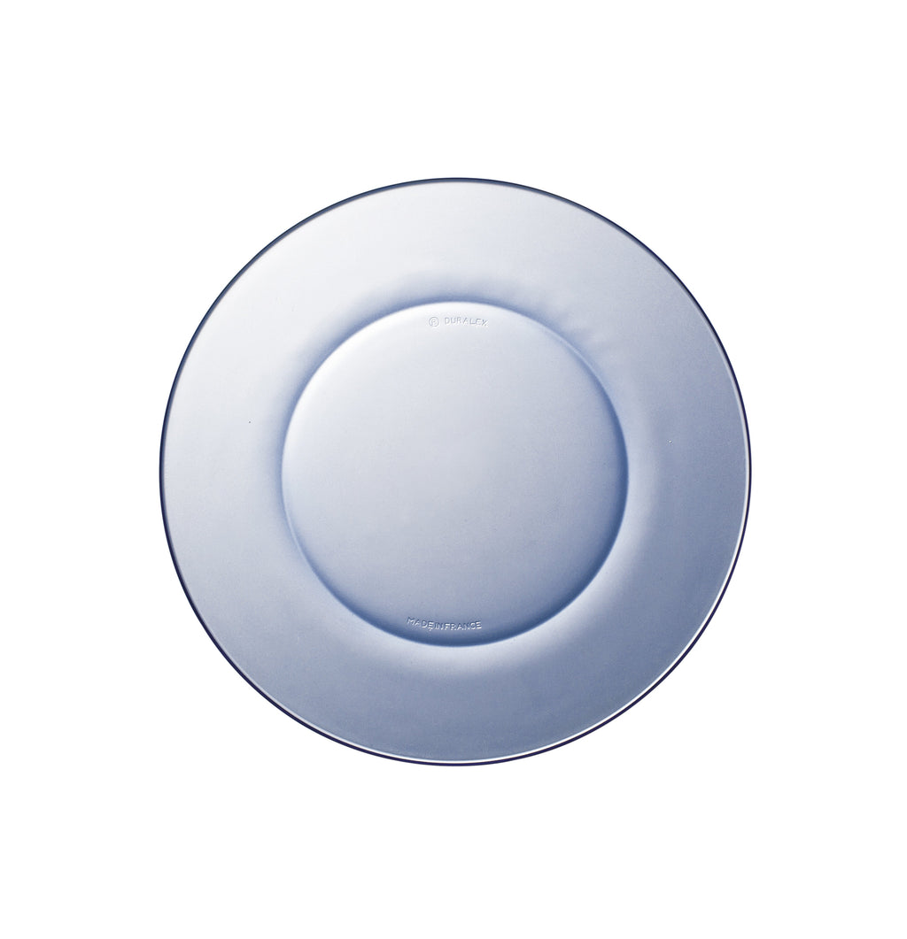 Duralex - Pack Of 6 Lys Plates - Navy - 19Cm
