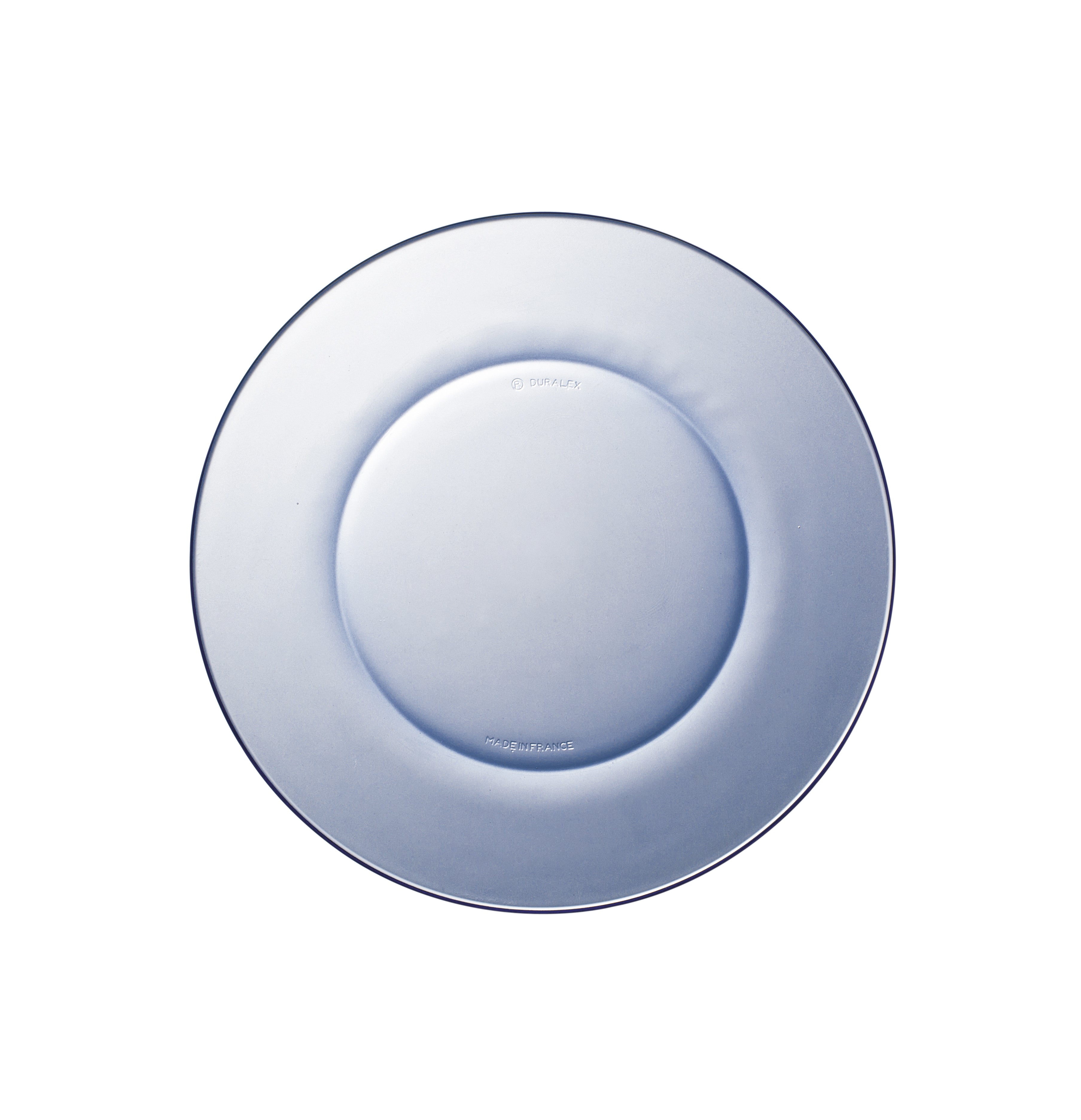 Duralex - Pack Of 6 Lys Plates - Navy - 19Cm