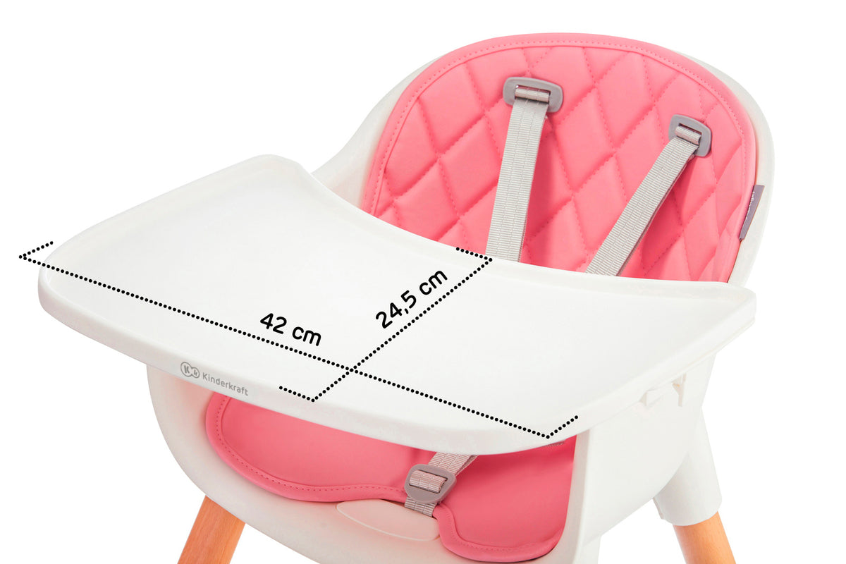 Seggiolone Pappa Sienna Rosa