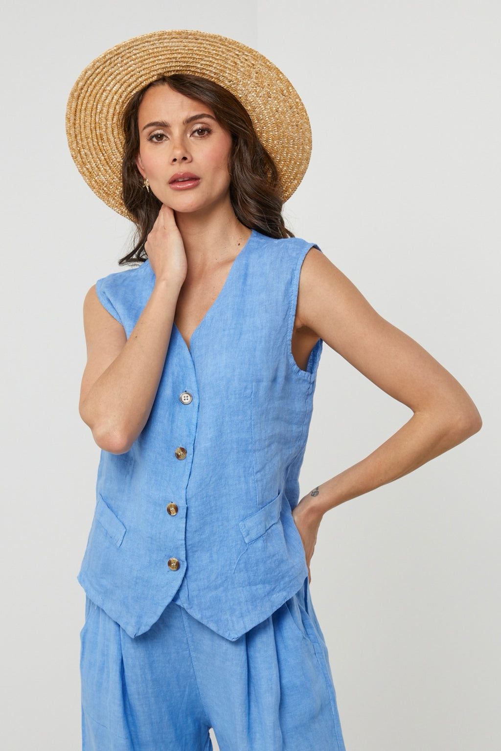 Gilet - Indigo - Femme