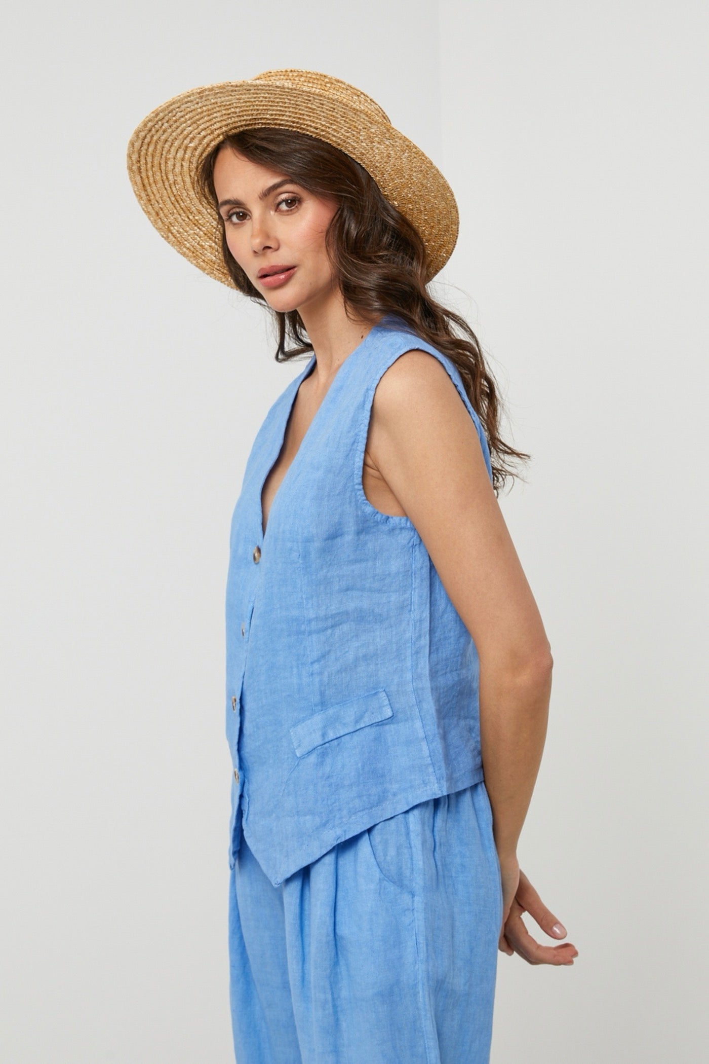 Gilet - Indigo - Femme