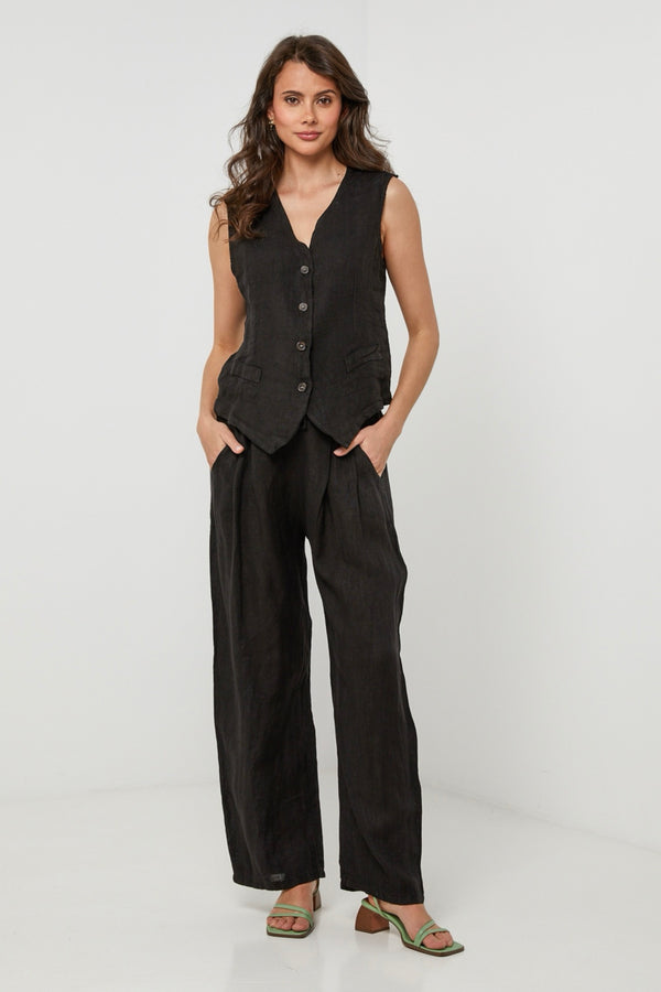 Vest - Black - Women