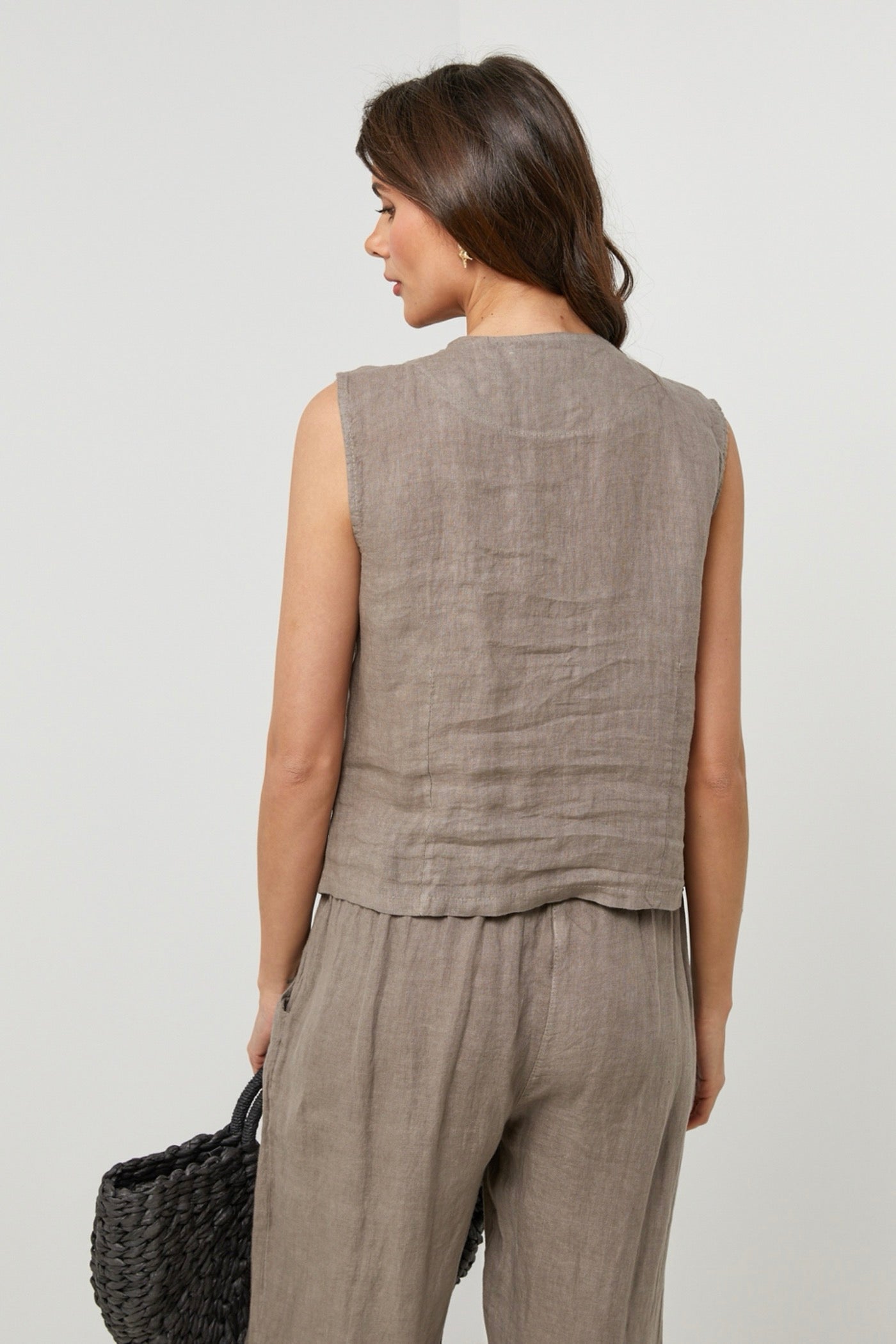 Gilet - Taupe - Femme